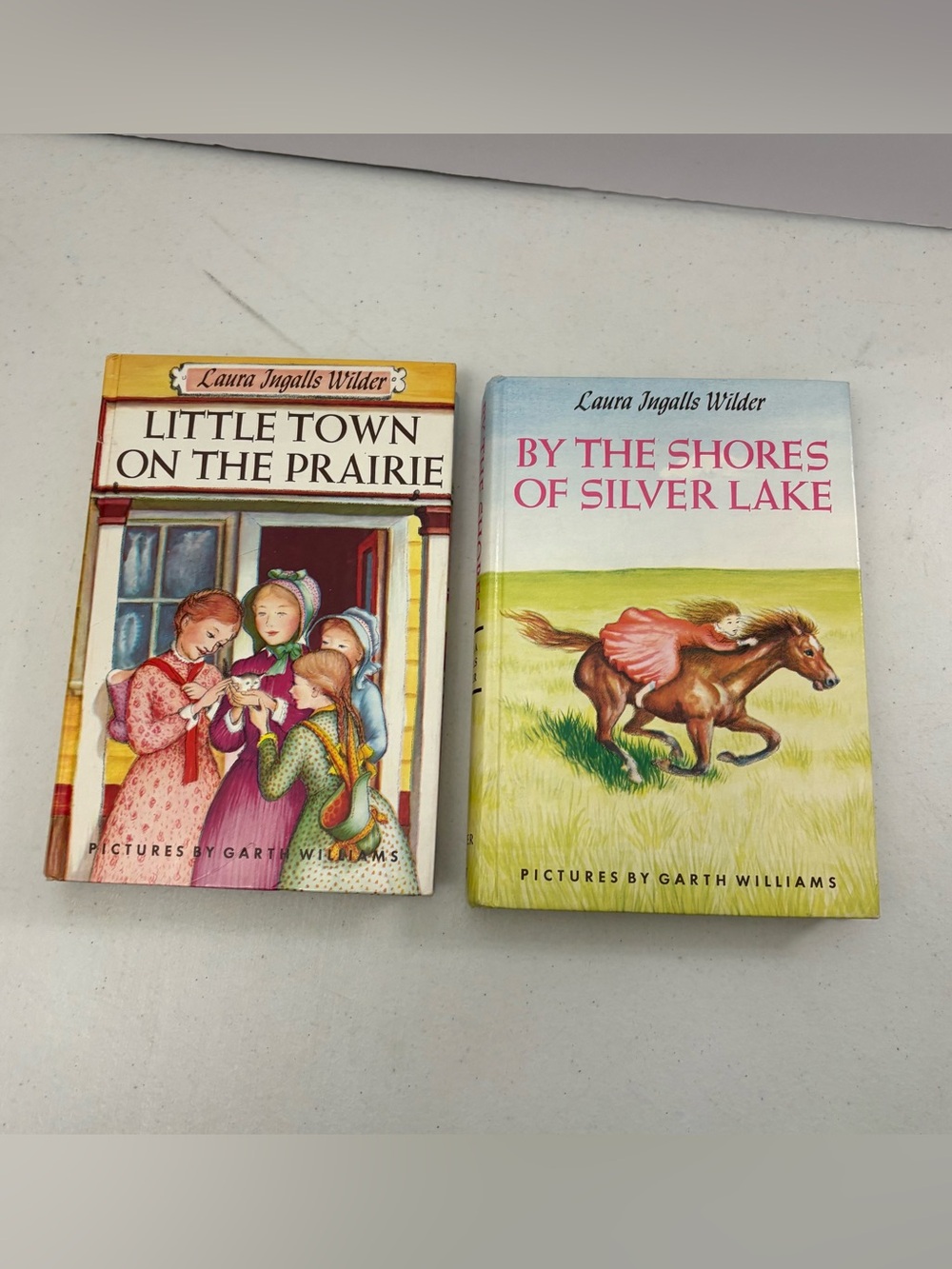 Vtg Little Town On The Prairie On The Shores Of Silver Lake Laura Ingalls 1953